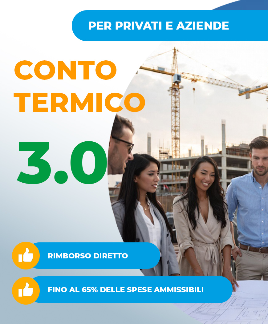 COSA FINANZIA IL CONTO TERMICO 3.0